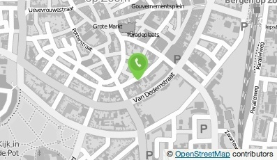 Bekijk kaart van Van der Meer Reparatie's  in Bergen op Zoom