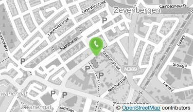 Bekijk kaart van Terrabyte Internet Services B.V. in Zevenbergen