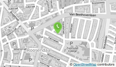 Bekijk kaart van Volleybalvereniging Symmachia/Roosendaal in Roosendaal