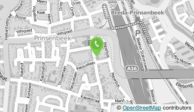 Bekijk kaart van Assurantiekantoor Dirven B.V.  in Prinsenbeek