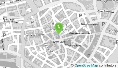Bekijk kaart van V.O.F. Van Os Optiek in Bergen op Zoom