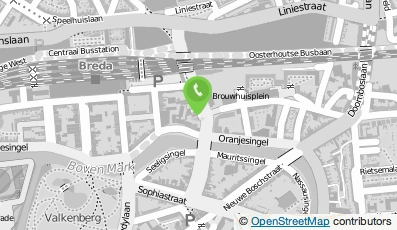 Bekijk kaart van Dijksterhuis Accountants- en Advieskantoor in Breda