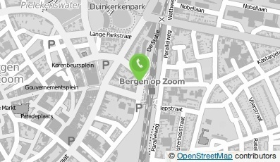 Bekijk kaart van Taxibedrijf Revo  in Bergen op Zoom