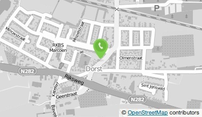 Bekijk kaart van Installatiebedrijf R. van den Hout in Dorst
