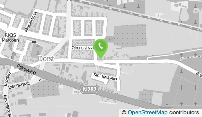 Bekijk kaart van Direct uw huis verkopen in Dorst