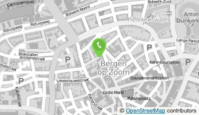 Bekijk kaart van La Pucelle B.V. in Bergen op Zoom