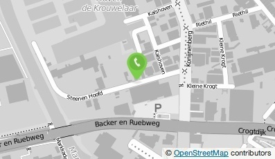 Bekijk kaart van Voeten & Leppens Bestratingen B.V. in Breda
