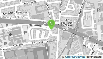 Bekijk kaart van Yolanda Coppens pedicure in Roosendaal