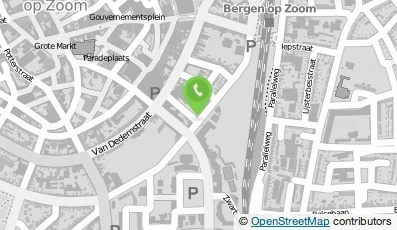 Bekijk kaart van Detache Total Training Management B.V. in Bergen op Zoom