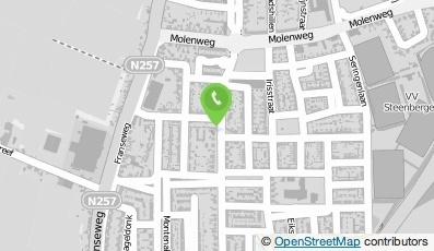 Bekijk kaart van Salon Ineke Peeters  in Steenbergen (Noord-Brabant)