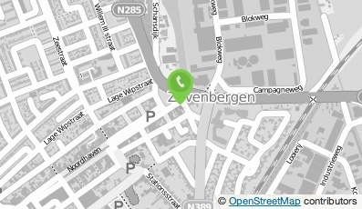 Bekijk kaart van Beljaars Verzekeringen & Hypotheken B.V. in Zevenbergen