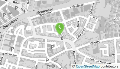 Bekijk kaart van Bouwbedrijf P. Bachman in Etten-Leur