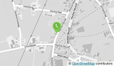 Bekijk kaart van N. de Jongh Schilder- Glaszet en Houtrotreparatiebedrijf in Den Hout