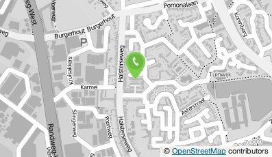 Bekijk kaart van Schildersbedrijf Aarden  in Bergen op Zoom