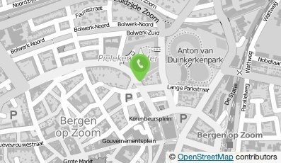 Bekijk kaart van Cameliahoeve C.V.  in Bergen op Zoom