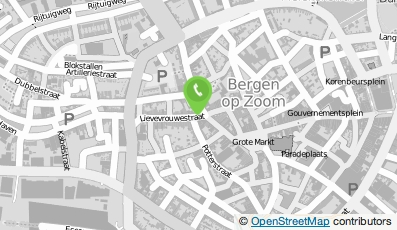 Bekijk kaart van Grieks Specialiteiten Restaurant Knossos in Bergen op Zoom