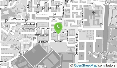 Bekijk kaart van Nhien Nagelstudio in Bergen op Zoom