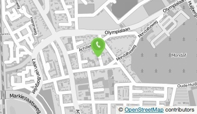 Bekijk kaart van P. Bernaards Schildersbedrijf  in Bergen op Zoom