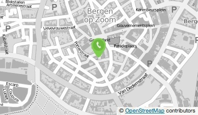 Bekijk kaart van Kapper Jaap  in Bergen op Zoom