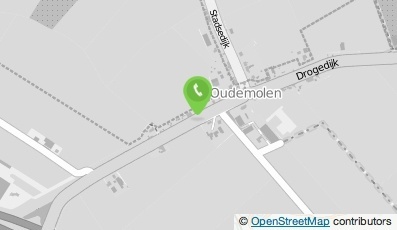 Bekijk kaart van Stucadoorsbedrijf Oudemolen  in Fijnaart