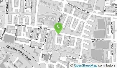 Bekijk kaart van Cafetaria Woodpecker Breda in Breda