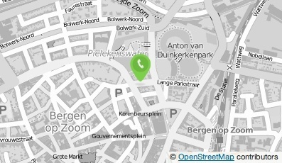 Bekijk kaart van Bruijs Huisschilder  in Bergen op Zoom