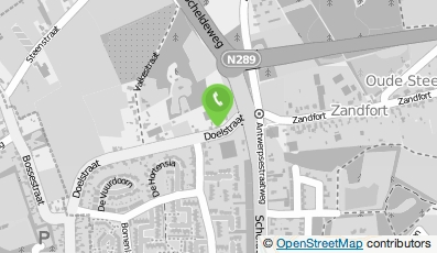 Bekijk kaart van Autohandel ''t Doel' in Bergen op Zoom