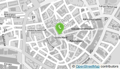 Bekijk kaart van Grand Café Hotel De Bourgondier B.V. in Bergen op Zoom