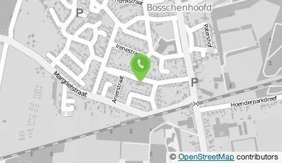 Bekijk kaart van Klusbedrijf A. de Jong  in Bosschenhoofd