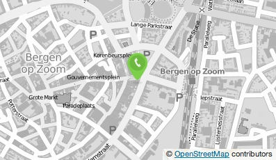 Bekijk kaart van Oogzorgcentrum Bergen op Zoom in Bergen op Zoom