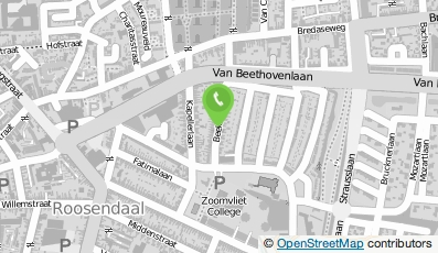Bekijk kaart van Annetteart in Roosendaal