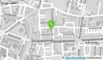 Bekijk kaart van Van der Leer Hosting en Internet Services in Rhenen