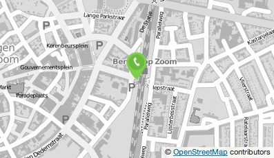 Bekijk kaart van Stations Belwinkel in Bergen op Zoom