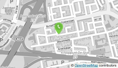 Bekijk kaart van Klusbedrijf AvG in Bergen op Zoom