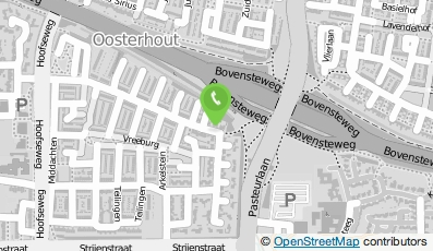 Bekijk kaart van Medisch Pedicurepraktijk Oosterhout in Oosterhout (Noord-Brabant)