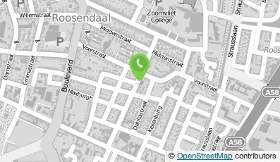 Bekijk kaart van Angel's Hairstyling in Roosendaal