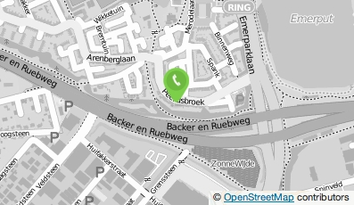 Bekijk kaart van Markcom Projects in Prinsenbeek