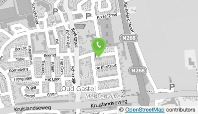 Bekijk kaart van Mobiele Fietsenmaker Halderberge in Oud Gastel