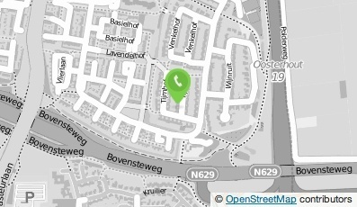 Bekijk kaart van Adviesbureau Steffers  in Oosterhout (Noord-Brabant)