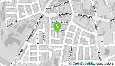 Bekijk kaart van PensioenZaken Nederland B.V. in Oosterhout (Noord-Brabant)