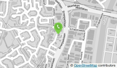 Bekijk kaart van Garagebedrijf Van der Bruggen in Breda