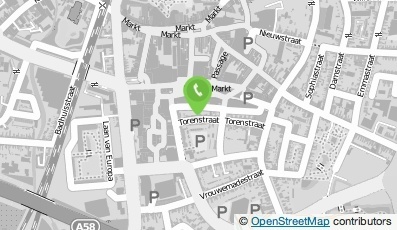 Bekijk kaart van Peter Pan's Projects in Roosendaal