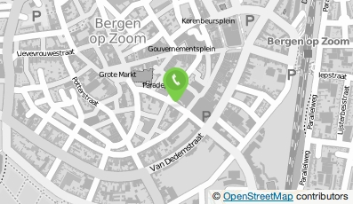 Bekijk kaart van Parkeerbeheer Bergen op Zoom B.V. in Bergen op Zoom