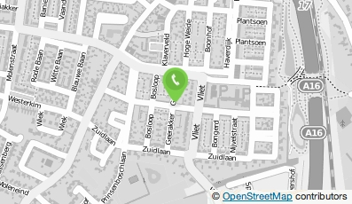 Bekijk kaart van Schildersbedrijf Rosé Aarts  in Prinsenbeek