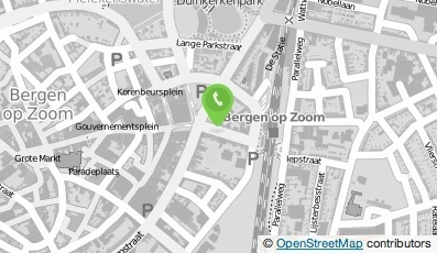 Bekijk kaart van COHERENT Prakt. v. psychiatrie coaching en medisch advies in Bergen op Zoom