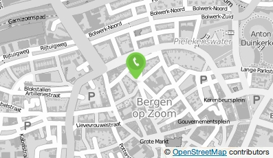 Bekijk kaart van Don Bureau B.V. in Bergen op Zoom