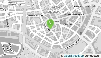 Bekijk kaart van Delhez Schilder & Onderhouds werken in Bergen op Zoom