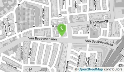 Bekijk kaart van V.O.F. MJ Wanden & Plafonds in Roosendaal