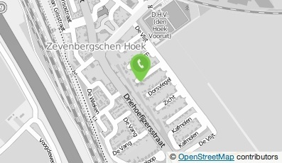 Bekijk kaart van Ron van der Heijden Holding B.V. in Zevenbergschen Hoek Moerdijk