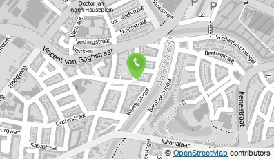 Bekijk kaart van Thuis bij Diny in Breda
